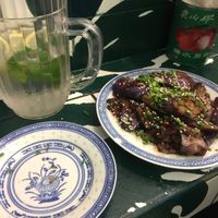 Eggplants, so spicy 😋 at Petit Bao in Paris