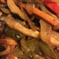 Vegetable Fajitas 😋 at Puerto Vallarta in Danbury