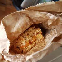 Apricot Flapjack ☺ at The Welcome Cafe in Exeter