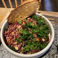 Kale and quinoa salad  at VAST Cali Eatery in Taipei