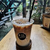 Coconut Capucciono at Foxhole BKK in Bangkok