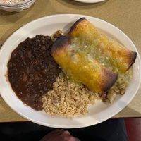 Potato and Garlic Enchilada  at The Pepper Sisters in Bellingham