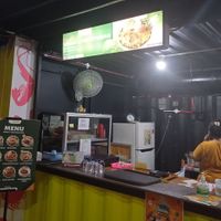 NEW LOCATION: last stall on the right, in food court at level 1, Cafe Prajurit at Velan Express in Surabaya