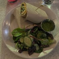 mediterranean wrap.. the chutney was the best part   at True Food Kitchen in Phoenix