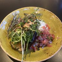 Charred Aubergine with Tzatziki   at Hotel Casa in Amsterdam