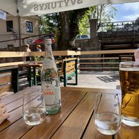   at Uzupio Kavine in Vilnius