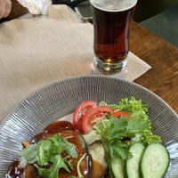 Emir Dream a cwrw tywyll  at Uzupio Kavine in Vilnius