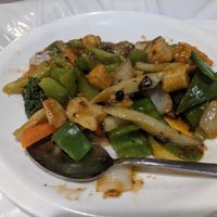 Mixed vegetables with black bean sauce at Ng's Cuisine in Ottawa