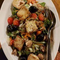 Tofu salad : quite good at Populi Vox in Dubrovnik