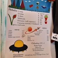 Меню at Garros DeliGATessen in Mexico City