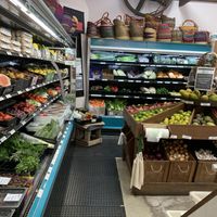 Fresh produce  at Santos Health Foods & Cafe in Byron Bay