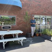   at Frannie's Vegan Cafe in Johnson City