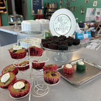   at Frannie's Vegan Cafe in Johnson City