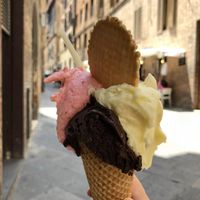   at Gelateria Kopakabana in Siena