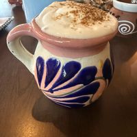 Capuchino riquisimo  at Veggicano Plant Based in Mexico City