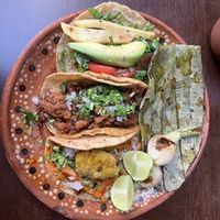 Tacos  at Veggicano Plant Based in Mexico City