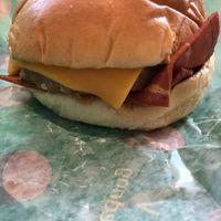 Cheese burger with Bacon at Vedang - green burger | Alexa in Berlin