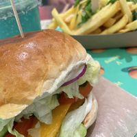 Chick Burger  at Vedang - green burger | Alexa in Berlin