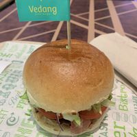 Beyond meat burger. at Vedang - green burger | Alexa in Berlin
