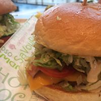 Burger at Vedang - green burger | Alexa in Berlin