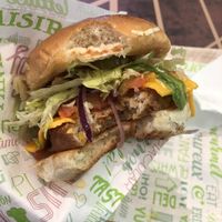 Chili cheese burger at Vedang - green burger | Alexa in Berlin