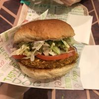 Chicken burger at Vedang - green burger | Alexa in Berlin