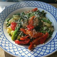 Vegan gnocchi at The Osborne View in Fareham
