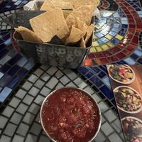 Chips and salsa  at Pepe's Cantina in Winter Park
