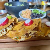 Vegan Birria Tacos  at Pepe's Cantina in Winter Park