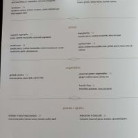 Vegan menu - lunch at Boom + Batten in Victoria