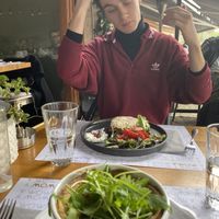 Vegan moussaka   at Moma in Athens