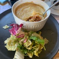 Mousaka  at Moma in Athens