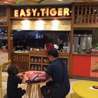 Restaurant front (in food court) at Easy Tiger in Mandaluyong