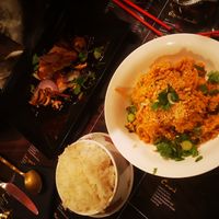 Et le meilleur risotto que j'ai mangé de ma vie, vegan at La Riviere des Parfums in Clermont-ferrand