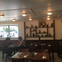 Inside of restaurant at Petisco Vegano in New York City
