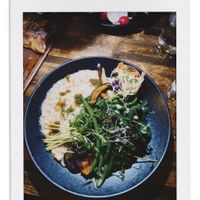 plantaeful bowl (without rice) at Petisco Vegano in New York City