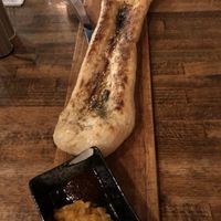 Tasty flatbread at Petisco Vegano in New York City