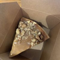 Carrot cake cheesecake...wouldn’t get it again. at Watercourse Foods in Denver