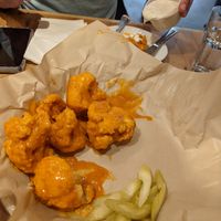 Buff cauli wings at Watercourse Foods in Denver