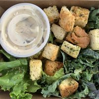 Small Caesar salad  at Watercourse Foods in Denver