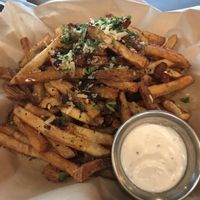 Truffle fries 🥹🥹 so good  at Watercourse Foods in Denver