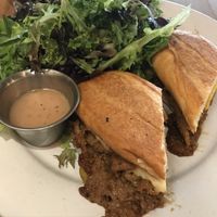 THE CUBAN! juiciest seitan I’ve ever had. So so so so so good 12/10  at Watercourse Foods in Denver