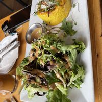 Spinach and kale frittata   at Watercourse Foods in Denver