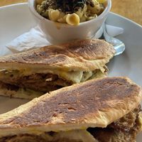 Cuban and Mac n cheese  at Watercourse Foods in Denver