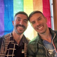 Couple   at Watercourse Foods in Denver