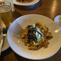 Pumpkin Alfredo  at Watercourse Foods in Denver