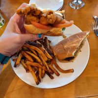 Oyster Po boy & Cubano at Watercourse Foods in Denver
