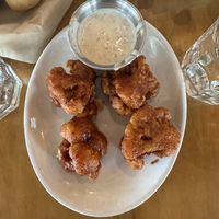 Cauliflower wings  at Watercourse Foods in Denver
