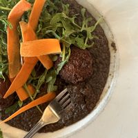 Arancini  at Watercourse Foods in Denver