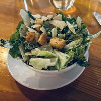 Caesar salad featuring house parmesan.  at Watercourse Foods in Denver